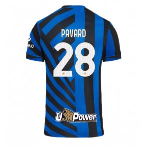 Inter Milan Benjamin Pavard #28 Domaci Dres 2024-25 Kratak Rukavima